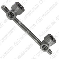Планка установочная для смесителя (вн./рез.) "Pro Aqua" - серый (20х1/2") (PA280008PG)