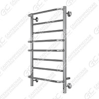 Полотенцесушитель "TERMINUS" - "Евромикс" (лестница, нерж., электрический, П8) (32х500х850)